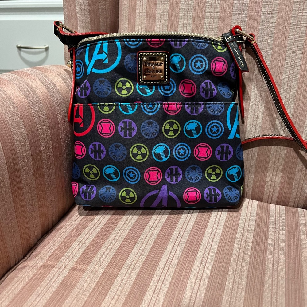 Avengers crossbody by Dooney and Bourke
